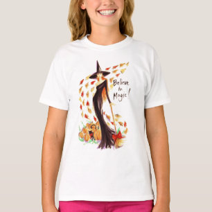 Creer en la camiseta mágica de Halloween