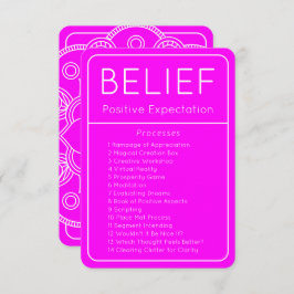 Creer en la Ley de Atracción Tarjeta Abraham Hicks