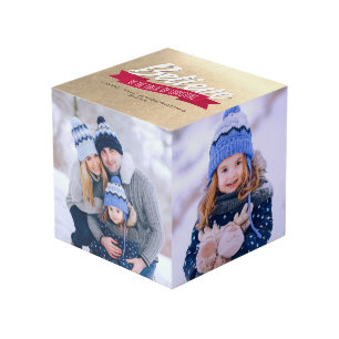 Creer en la magia de un cubo fotográfico de Navida