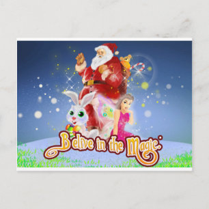 Creer en la postal mágica