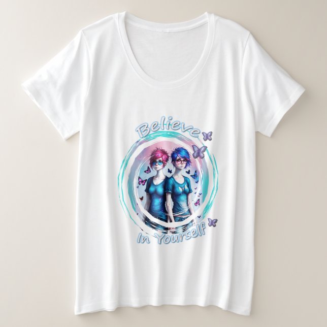 Creer en ti mismo (Anverso del diseño)