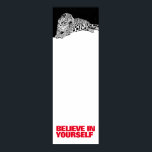 Creer en ti mismo arte pop del leopardo blanco neg<br><div class="desc">Impresiones de Posters motivacionales - Coraje Motivacional / Confianza Cabeza de Leopardo de arte pop / Retrato Digital Animal Artwork - Leopard Eyes Pop Art Image</div>