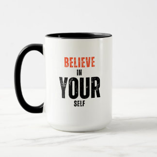 Creer en tu propia taza Inspiradora