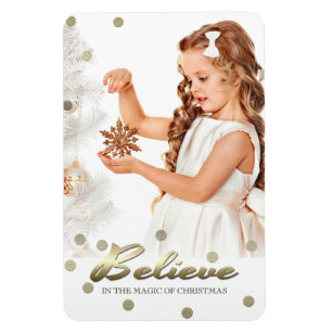 Creer. Navidades entregan imanes de fotos