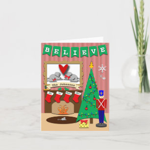 Creer Personalizado de fotografía familiar Navidad