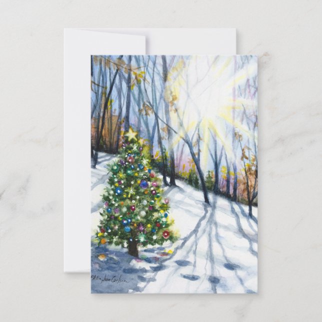 Creer tarjeta de Navidades (Anverso)