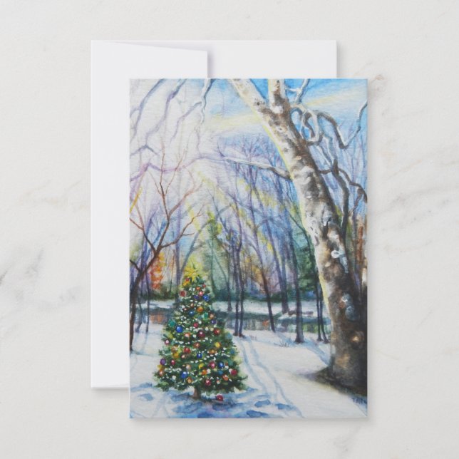 Creer tarjeta de Navidades (Anverso)