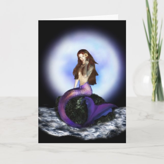 Creer tarjetas de sirena (Anverso)