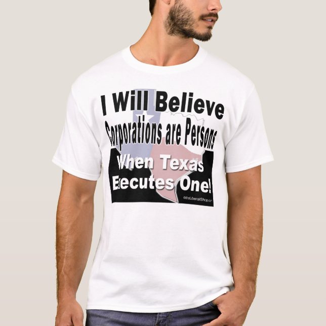 Creeré que las sociedades son camiseta de las (Anverso)