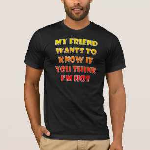 ¿Crees que soy divertido y atractivo Camisetas T-S