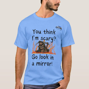 ¿Crees que soy una camiseta aterradora?