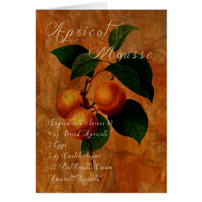 Crema batida del albaricoque (Frente)