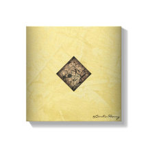 Crema De Calabaza Y Arte Moderno De Pollock Negro