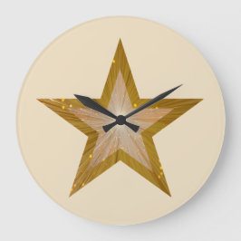 Crema de reloj de estrella "Gold"