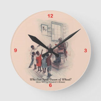 Crema del reloj #1 del arte de publicidad del