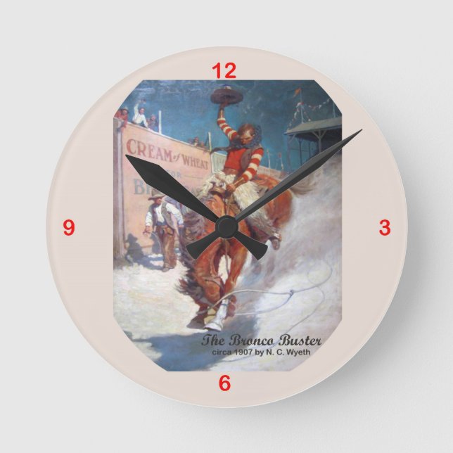 Crema del reloj #27 del arte de publicidad del (Anverso)