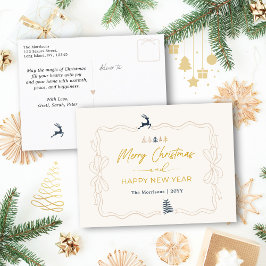 Crema: Festividad de la tarjeta postal de vacacion