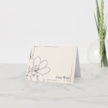 Crema Personalizada de Flor Silvestre Rústica Dibu