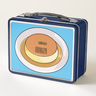 Creme caramel personalizado ilustracion