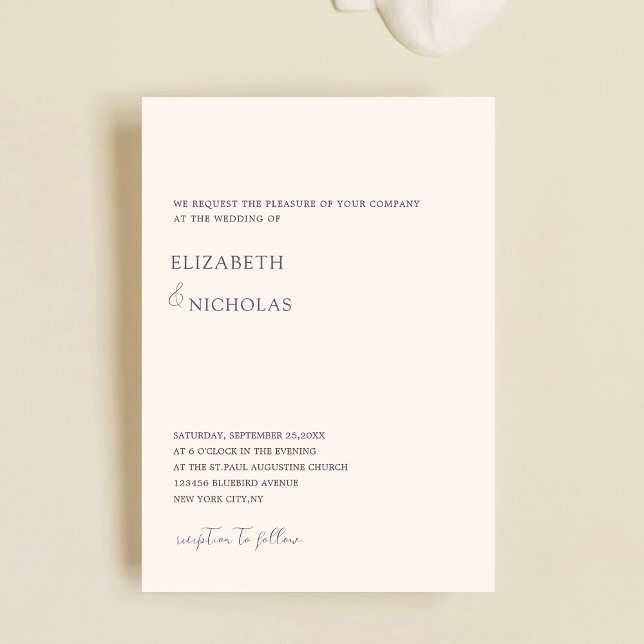 creme invitaciones de boda digital plantilla de uk (Subido por el creador)