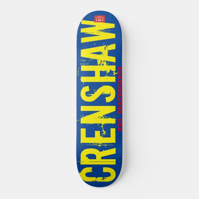 CRENSHAW PRO SKATEBOARDS / MJT USA (Anverso)