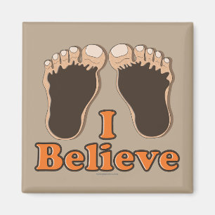 Creo el imán divertido de Bigfoot