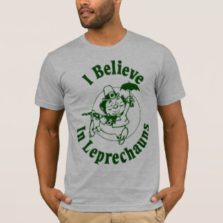 Creo en camisa de los Leprechauns