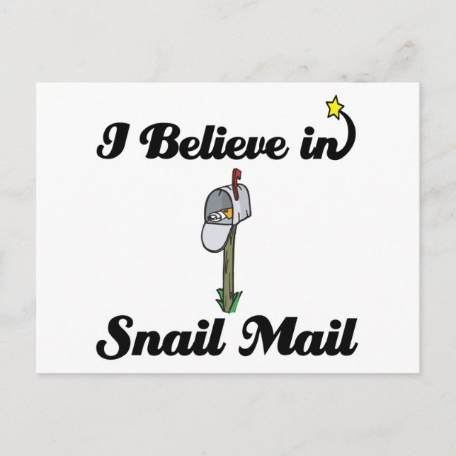 creo en el correo postal (Anverso)