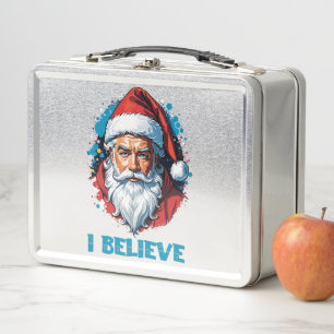 Creo en el diseño del graffiti de Santa Claus