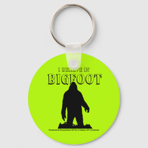 Creo en el llavero de Bigfoot