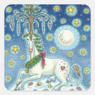 CREO EN EL UNICORN DE NAVIDADES, PEGATINAS DE CABA