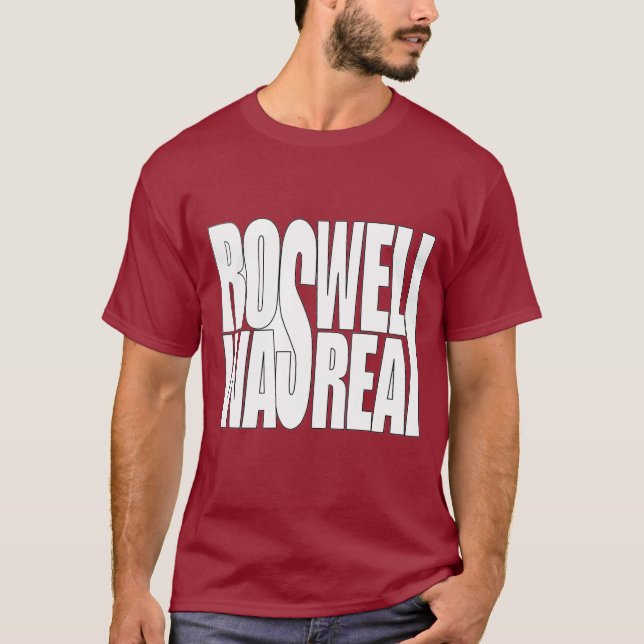 Creo en la camiseta del choque de OVNI en Roswell (Anverso)
