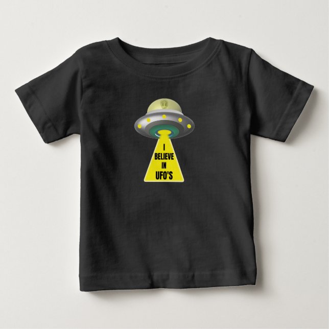 Creo En La Camiseta Extranjera De OVNI (Anverso)