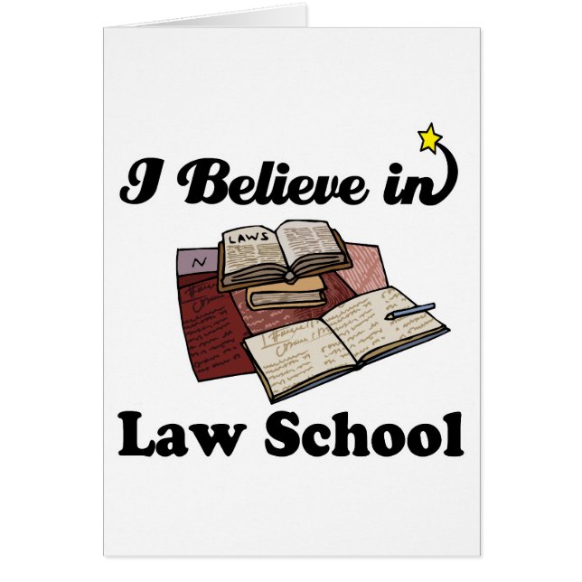 creo en la escuela de derecho (Frente)