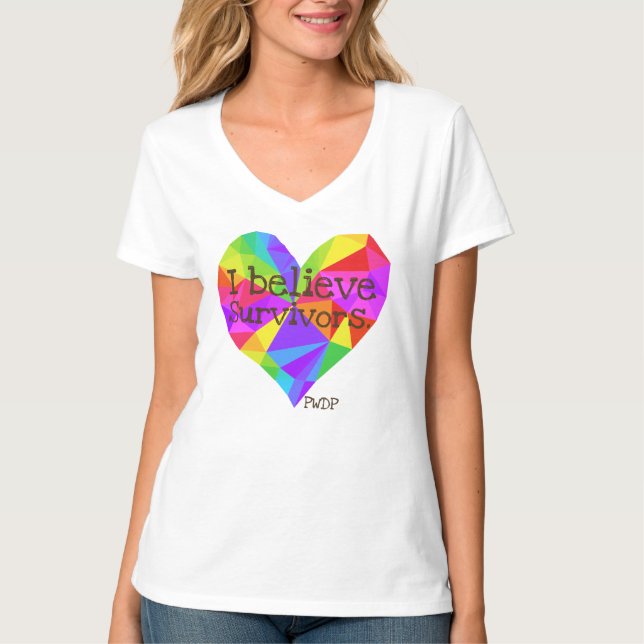 Creo la camiseta de los supervivientes (Anverso)