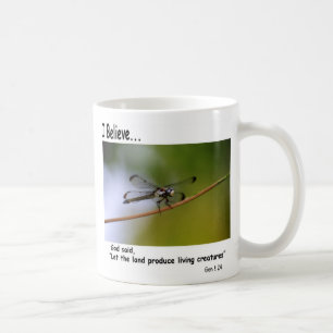 Creo la taza de café con la libélula