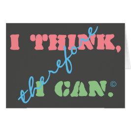 Creo Por Lo Tanto Que Puedo Pensar Positivamente