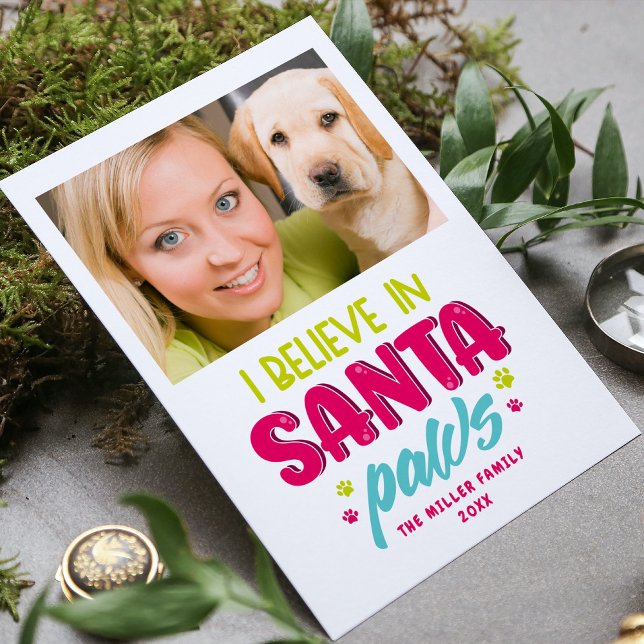 Creo Que En Santa Paws Mascotas Perros Navidades F (Subido por el creador)