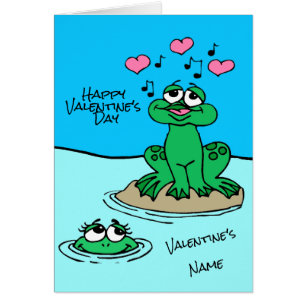 Creo que eres un Valentine de rana terriblemente f