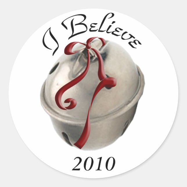 Creo que los Pegatinas de la Campana de Renos (Anverso)