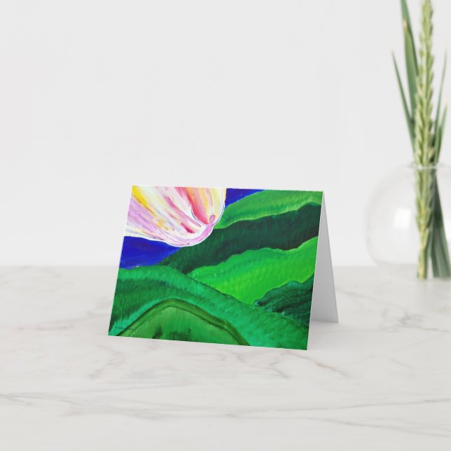 Creo, tarjeta de felicitación por la marca Easton (Anverso)