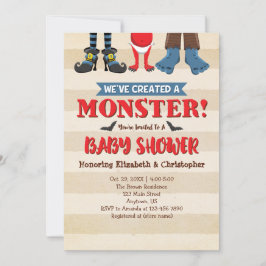 Creó Una Invitación Graciosa De Baby Shower