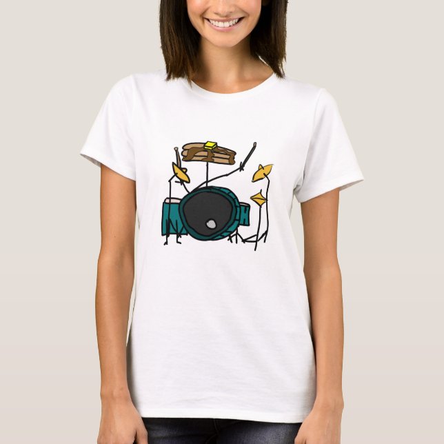 Crepe para el tambor fijado - la camisa de las (Anverso)