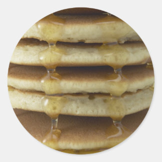 Crepes y pegatinas de jarabe