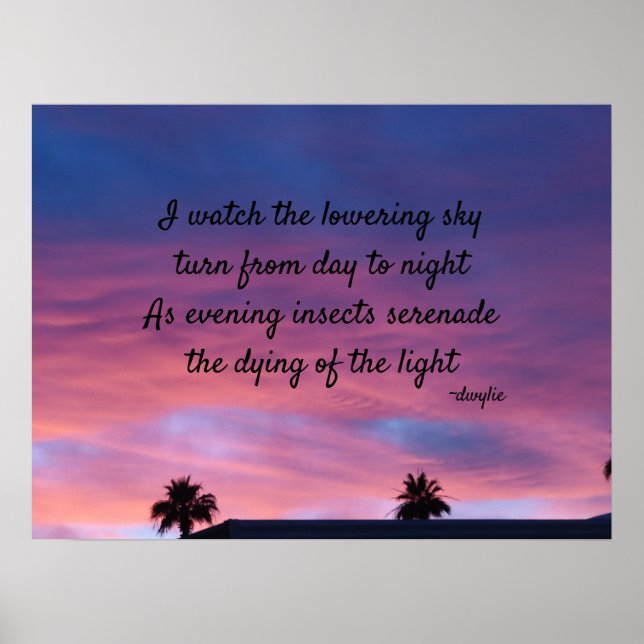 Crepúsculo - Arte de poesía (Frente)