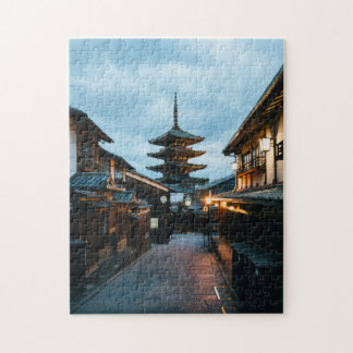Crepúsculo en Kyoto - Rompecabezas de la calle his