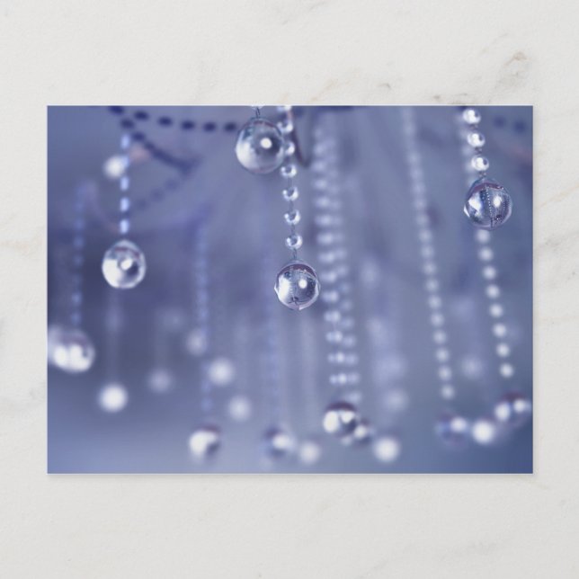 Crepúsculo en la tarjeta postal de cristal (Anverso)