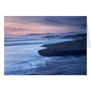 Crepúsculo en Moonstone Beach