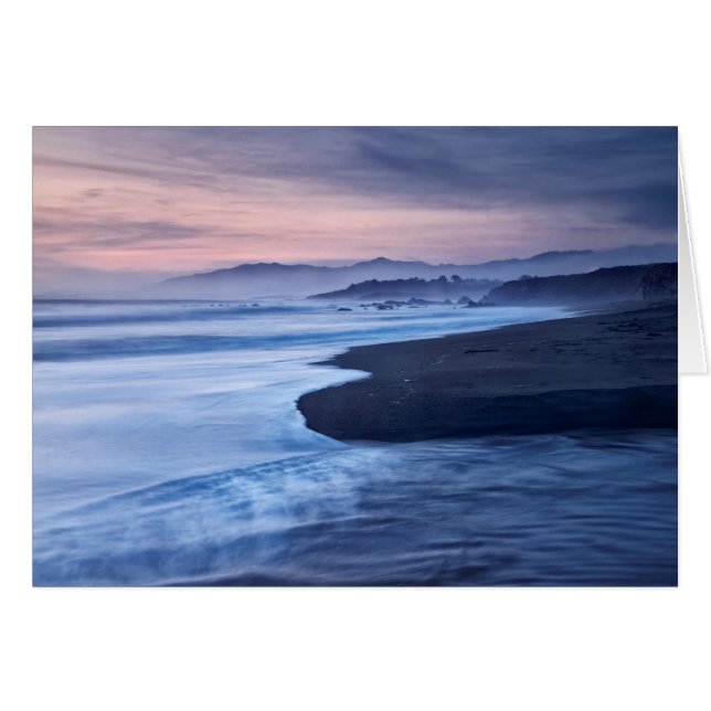 Crepúsculo en Moonstone Beach (Anverso (Horizontal))