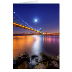 Crepúsculo, George Washington BridgePalisades, NJ.